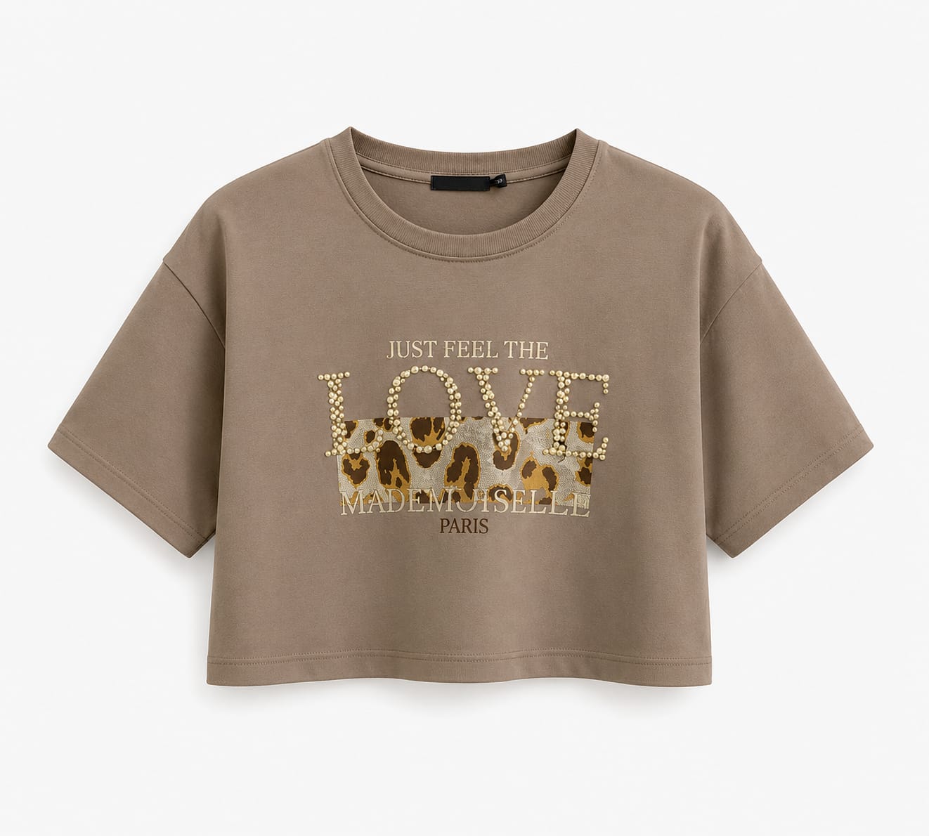 Oversized Cropped T-Shirt