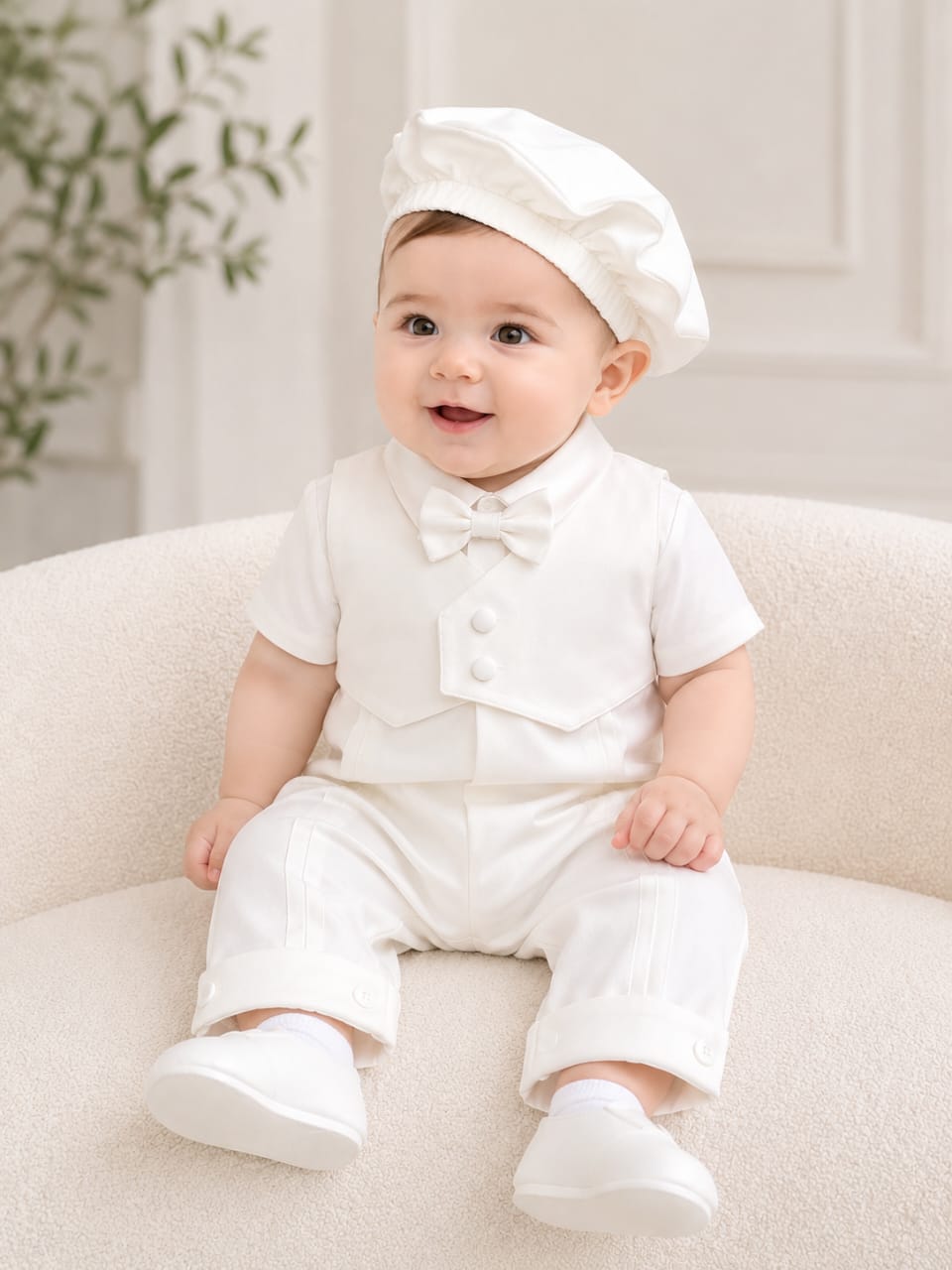 Baby Boy Baptism Set