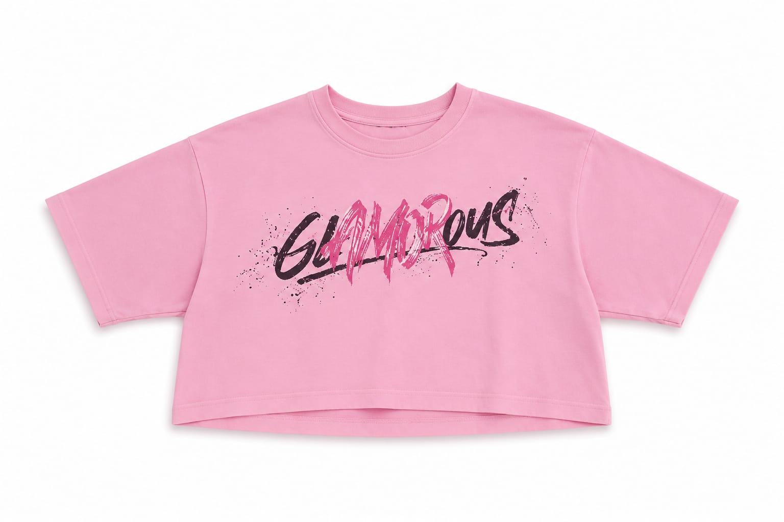 Oversized Cropped T-Shirt